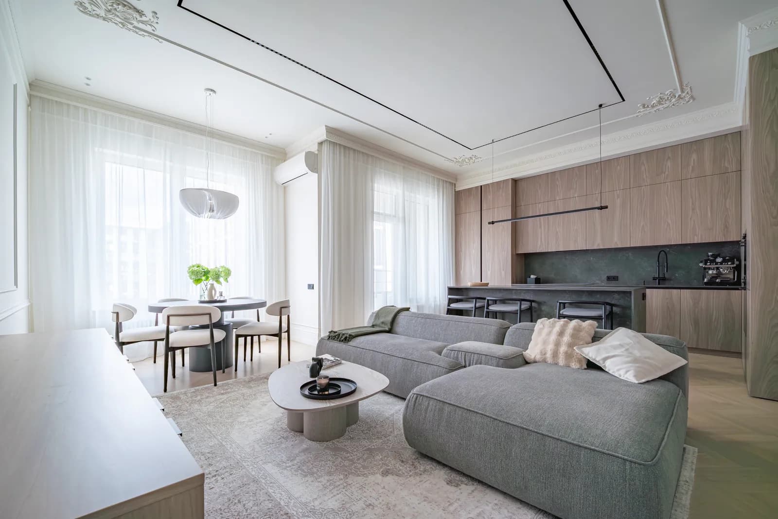 4-комнатная квартира 118 м² в ЖК «Настоящее» — фото 1